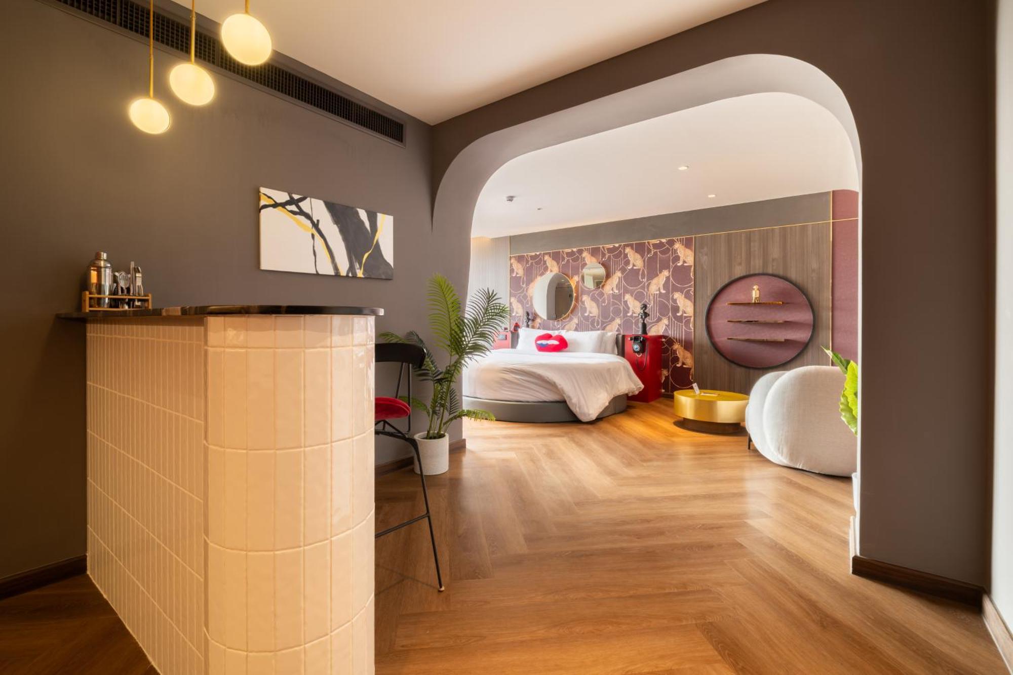 The Fig Lobby Bangkok Hotell Rum bild